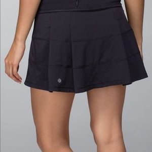 Lululemon Black Pace Rival Skirt (tall)